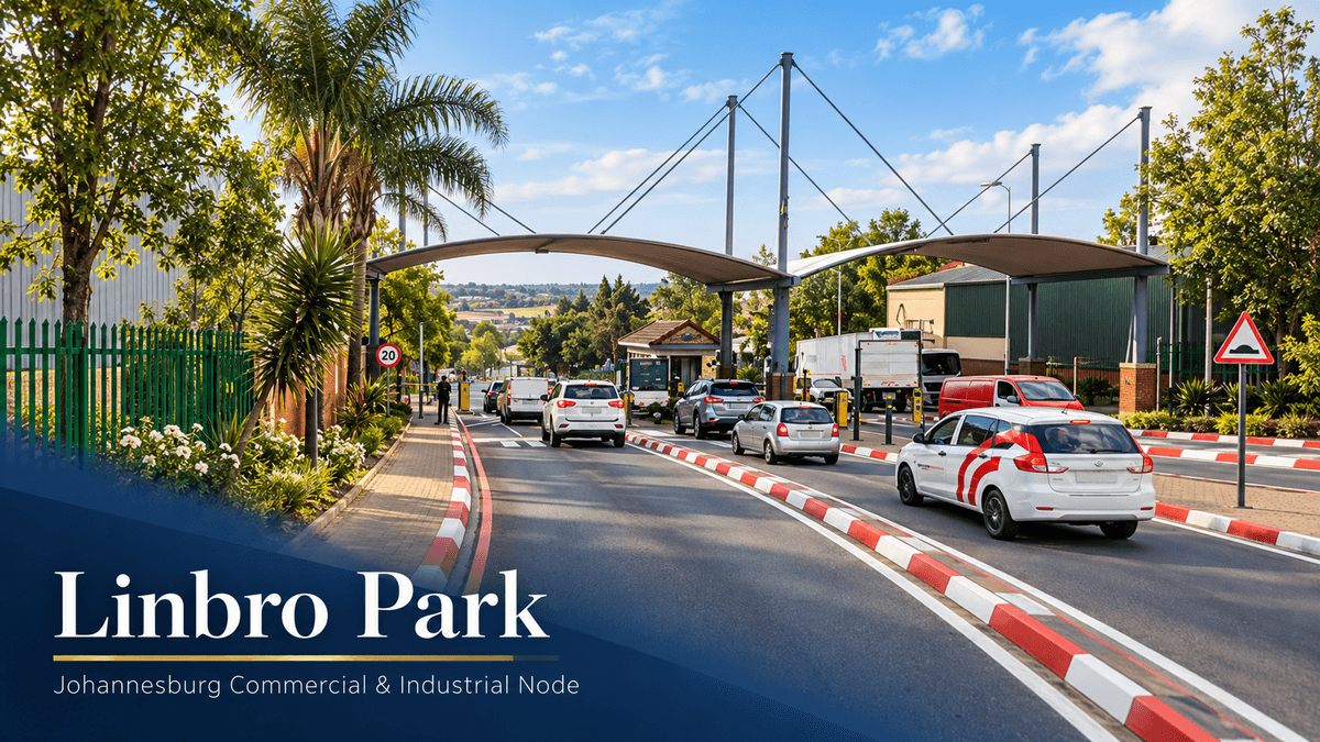 Linbro Park entrance in Johannesburg